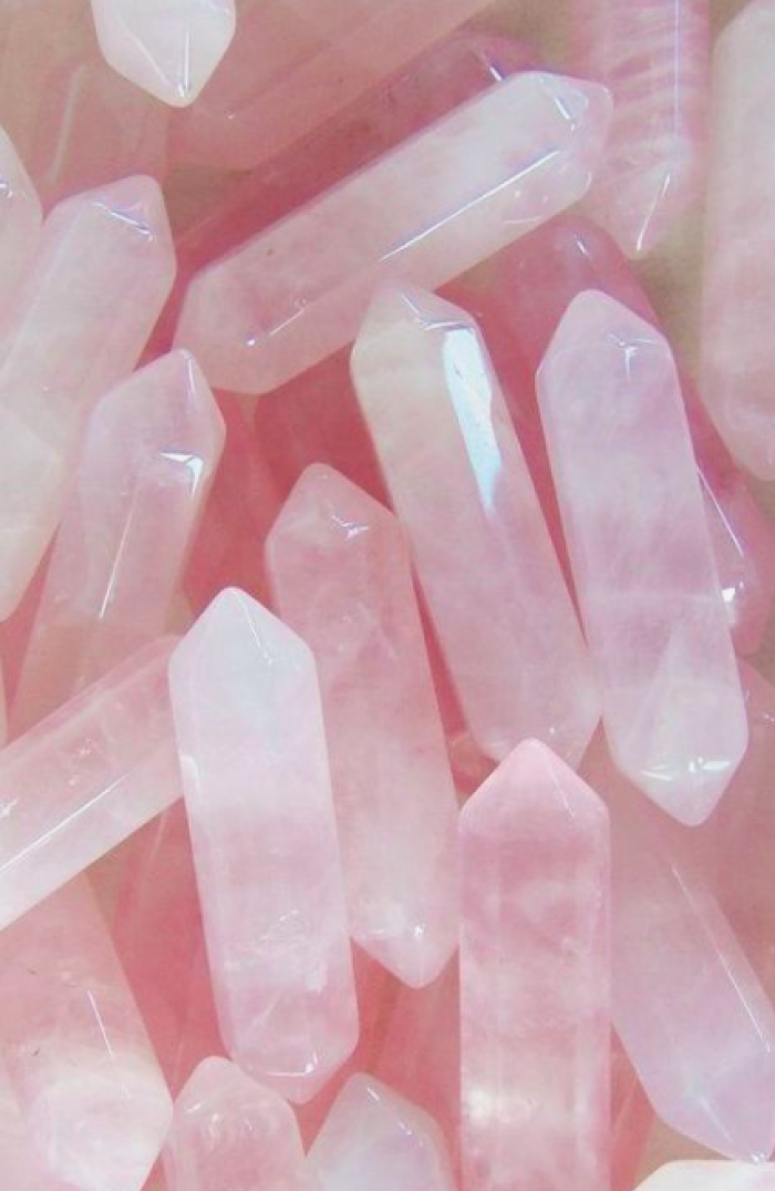 pink-quartz-crystals-background
